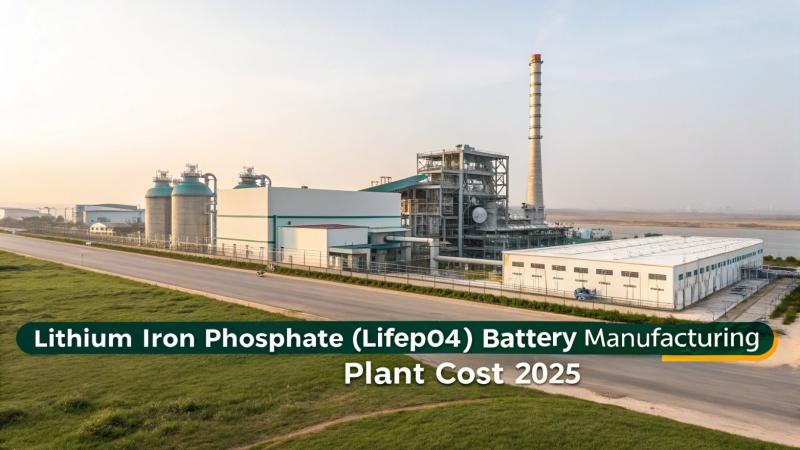 Lithium Iron Phosphate (LiFePO4) Battery Manufacturing Plant Cost Report 2025: Feasibility Study and Profit Analysis