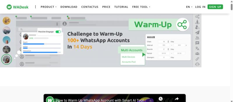 Grow and Connect: WADesk's WhatsApp Auto Warm-Up & Auto-Translate Tools