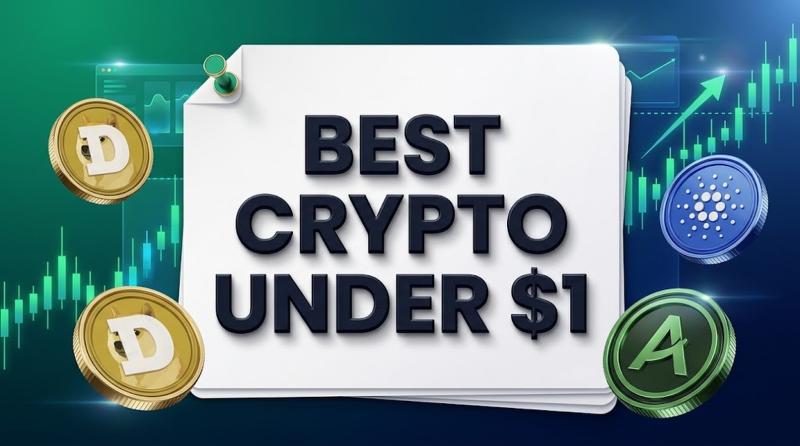 DOGE, Cardano and AlphaPepe trade under $1, but their market stage shapes different paths to target.