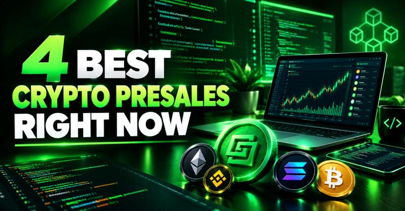 4 Best Crypto Presales Right Now Featuring IONIX AI CHAIN Momentum