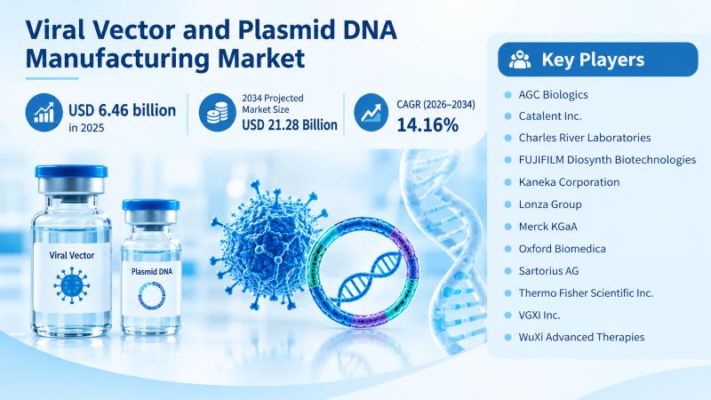 Viral Vector and Plasmid DNA Manufacturing Market