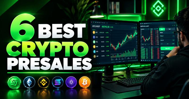 6 Best Crypto Presales as IONIX AI CHAIN Secures Early Investor Focus