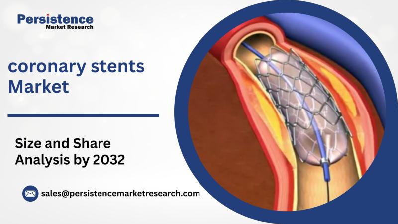 Coronary Stents Market Sales Estimated to Hit USD 15.7 Billion by 2032| Says Persistence Market Research