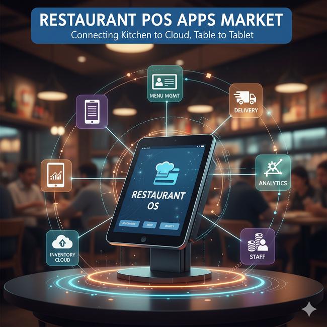 Restaurant POS Apps Market Hits New High | Major Giants TouchBistro, Square, MarketMan