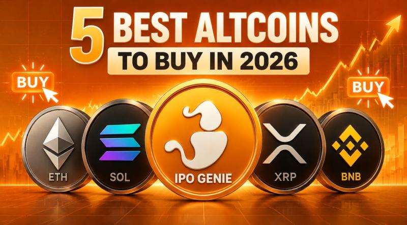 5 Best Altcoins to Buy in 2026: Why IPO Genie Is One to Watch