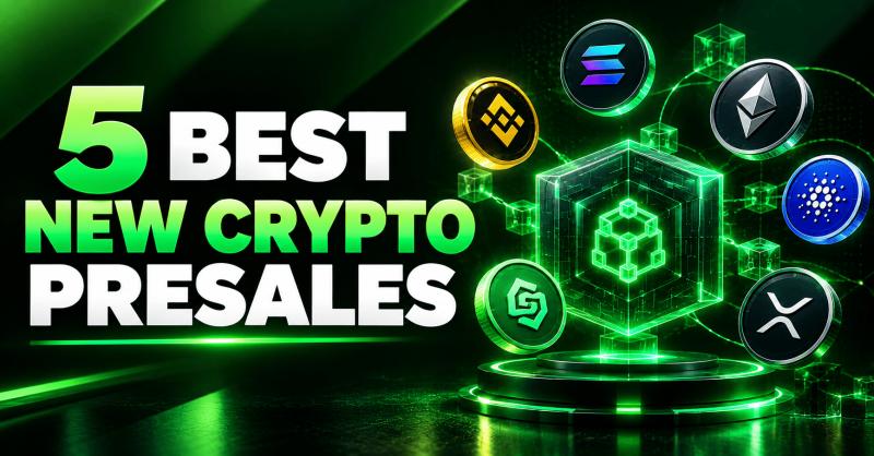 5 Best New Crypto Presales as Market Conditions Favor IONIX AI CHAIN