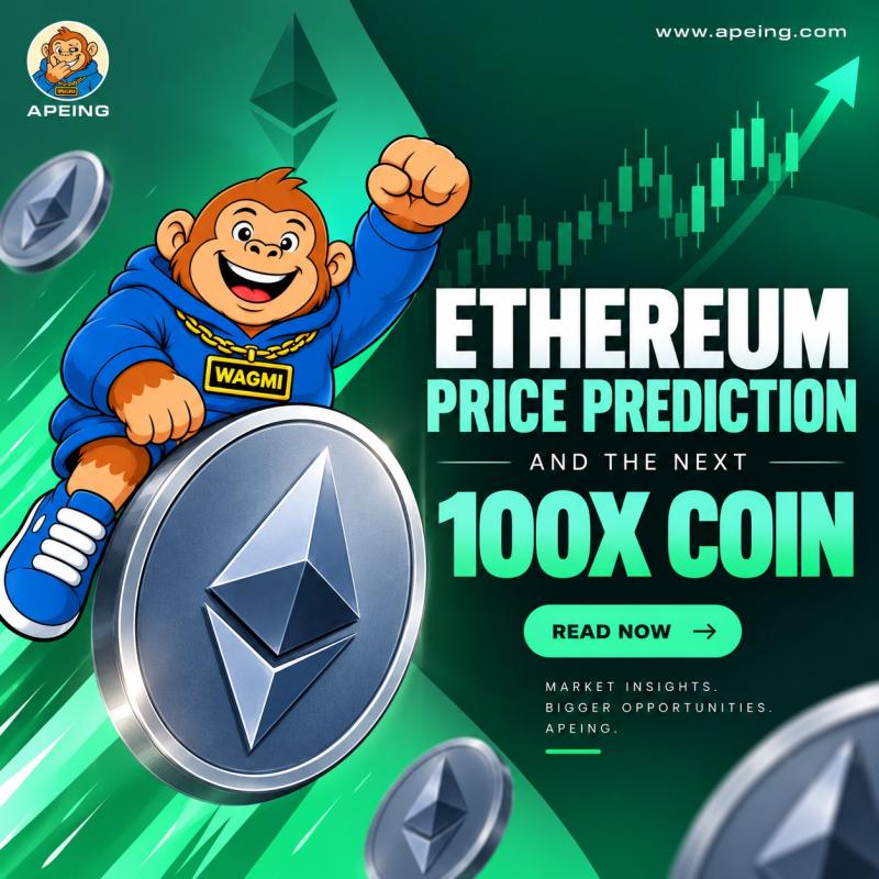 Ethereum Price Prediction 2027-2032 and the Next 100x Crypto Apeing Presale