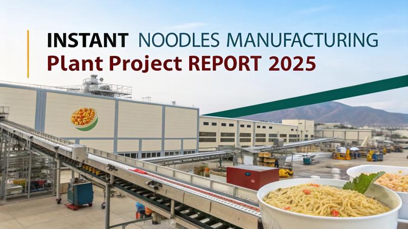 Instant Noodles Manufacturing Plant Project Report 2025: Setup Cost, Machinery and Investment Opportunities