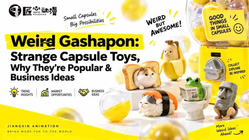 A practical guide to weird gashapon, explaining why unusual capsule toys attract attention