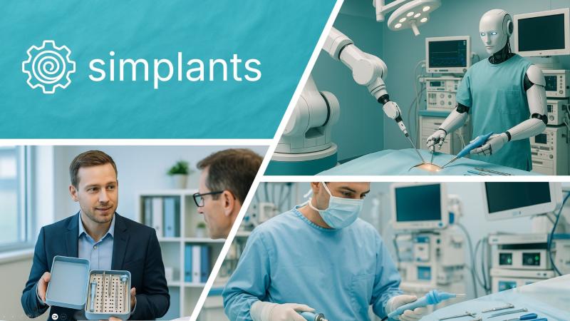 Simplants connects manufacturers of Medical Devices and Hospitals through a digital platform