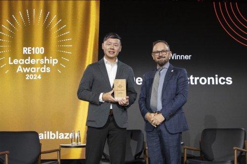 Delta Honored with the 2024 RE100 Market Trailblazer Award for its Resolve and Collaboration with Partners to Foster Renewable Electricity