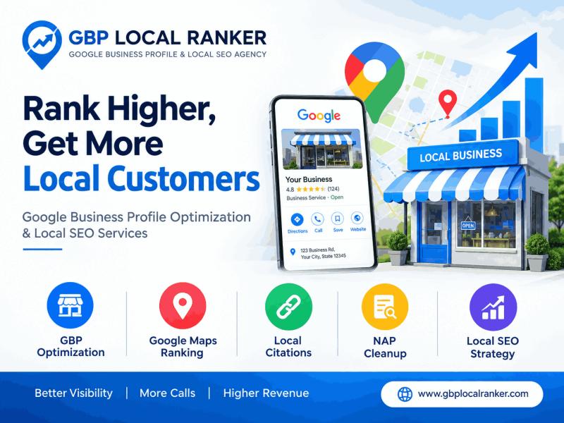 Google Business Profile and Local SEO Agency GBP Local Ranker