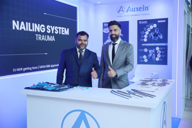 Auxein Medical Shines at SICOT Orthopaedic World Congress 2024