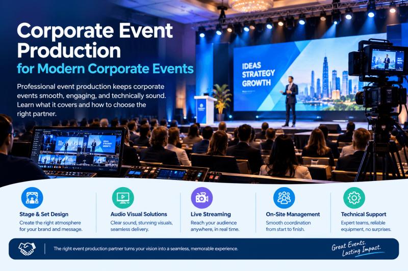 Why Professional Event Production Matters for Modern Corporate