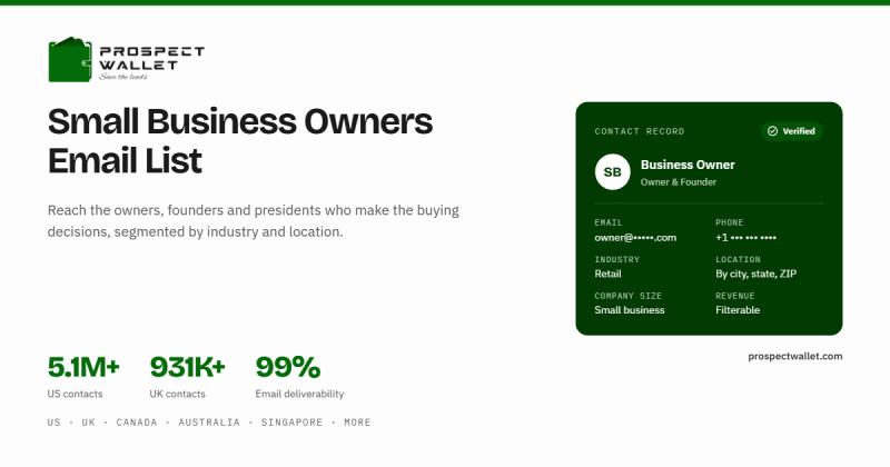 Connect with Verified Small Business Owners
