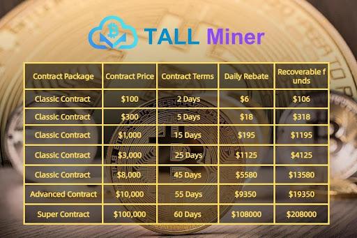 How to maintain profits after Bitcoin falls below a key level? TALL Miner: A stable approach to cloudmining