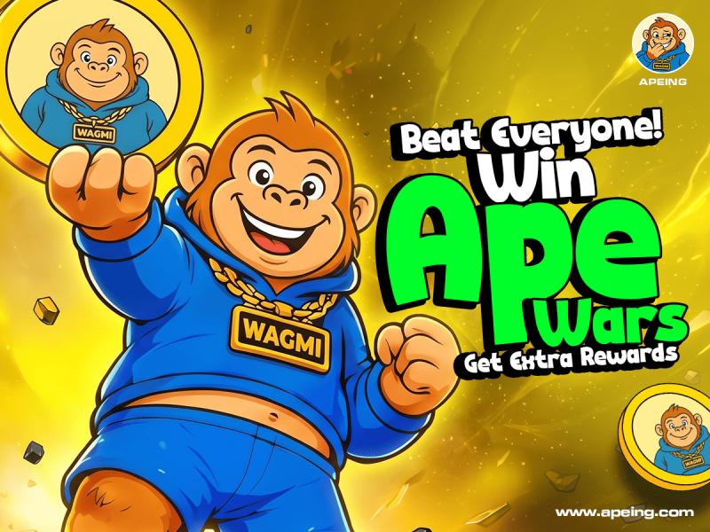 Apeing's Top 1000x Crypto Case Gains Attention With 9 Days Left