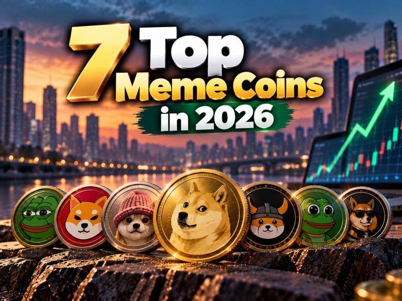7 Top Meme Coins in 2026 - Featuring an Analyst-Backed 100x Crypto Presale