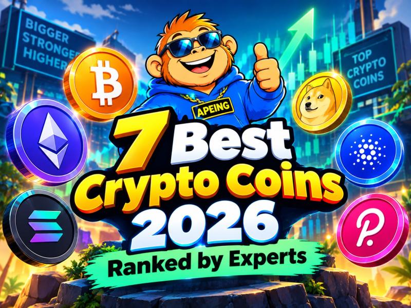 7 Best Crypto Coins 2026 Ranked by Experts: Apeing's $0.0006 Price Gains Green Market Buzz