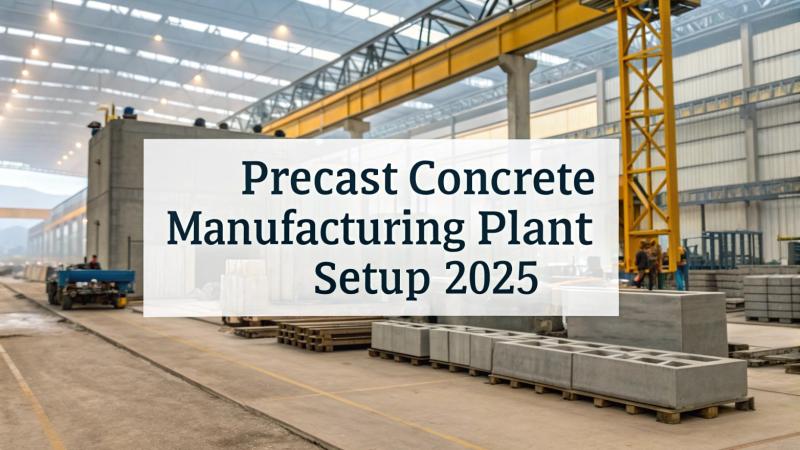 Precast Concrete Manufacturing Plant Cost 2025: Business Plan, Raw Materials, Industry Trends