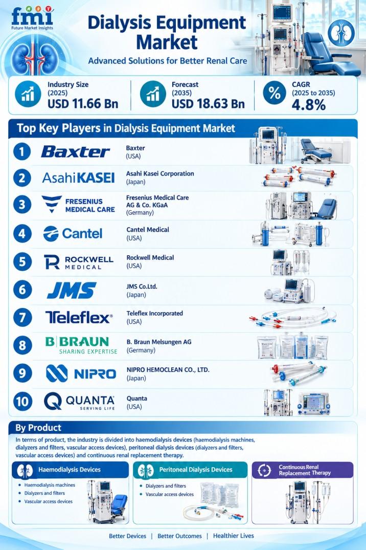 Dialysis Equipment Market, USA Dialysis Equipment Market, UK Dialysis Equipment Market