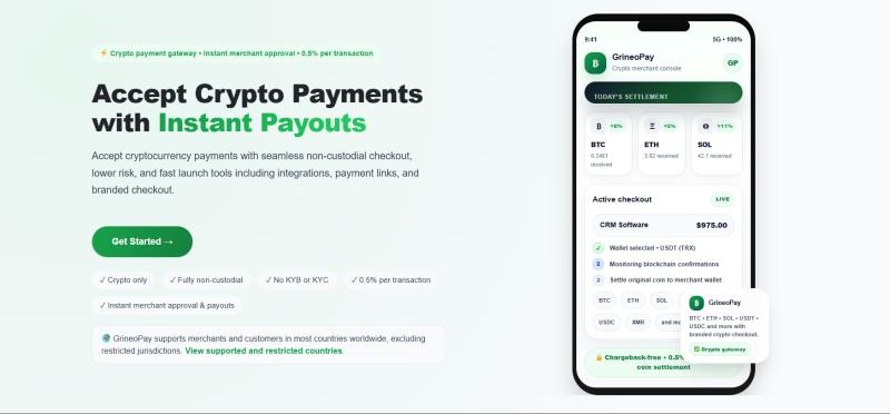 GrineoPay Launches WooCommerce Crypto Gateway with a Flat 0.5% Fee to Slash E-Commerce Processing Costs