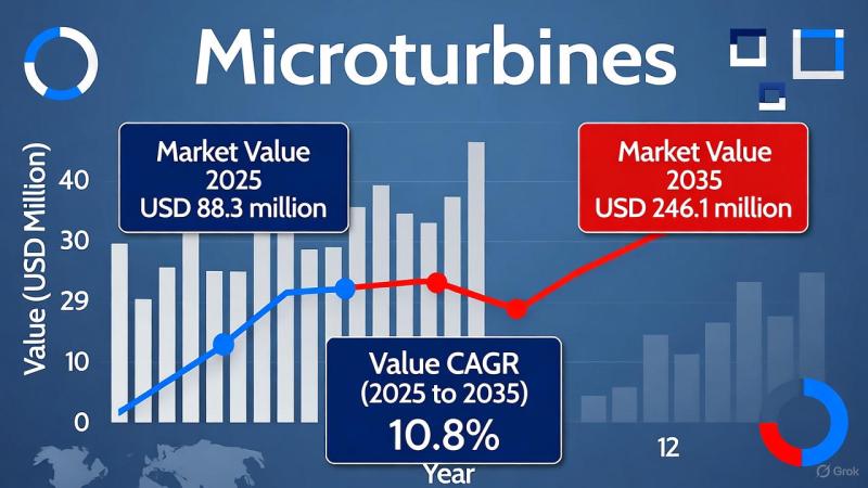 Microturbines Market Set to Reach USD 246.1 Million by 2035 Driven by Sustainable Power Demand