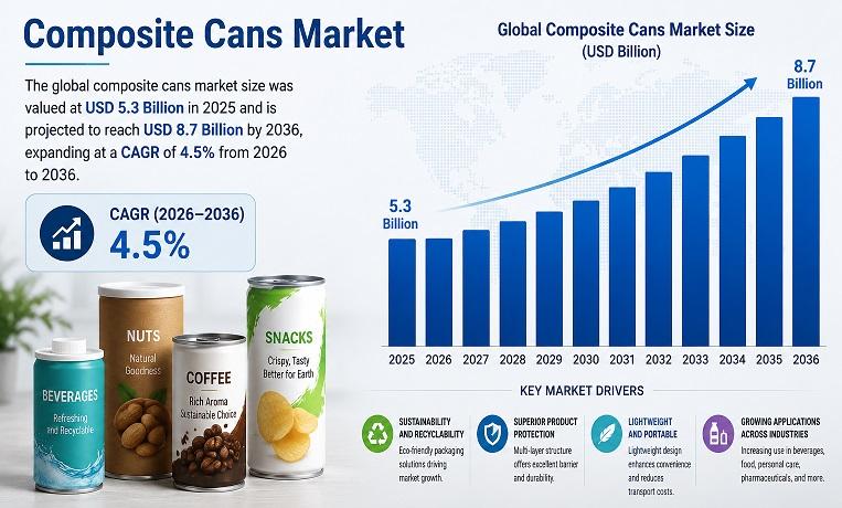 Composite Cans Market