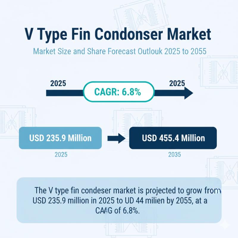 V Type Fin Condenser Market to Reach USD 455.4 Million by 2035 Amid Efficiency, Innovation, and Global Expansion
