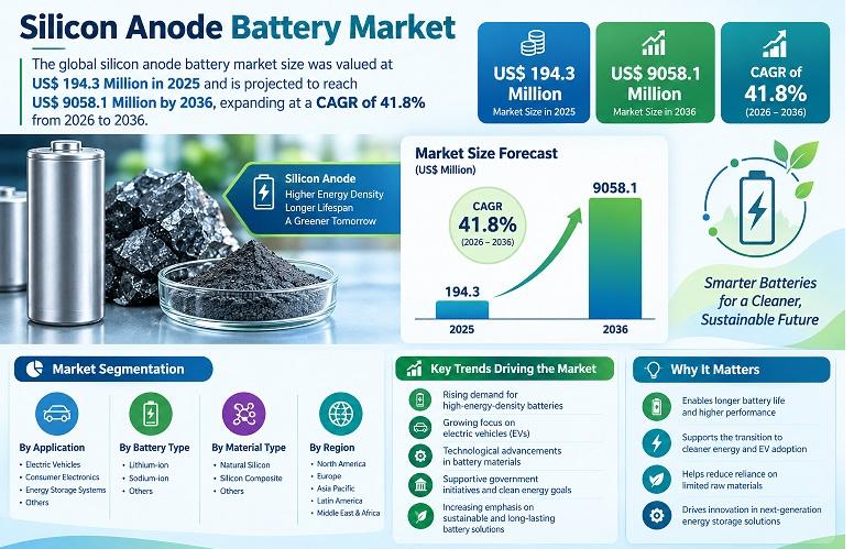 Silicon Anode Battery Market