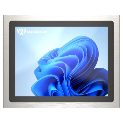 WEROCK Introduces New Stainless Steel Touchscreen Industrial Monitor - Hygienic and Robust