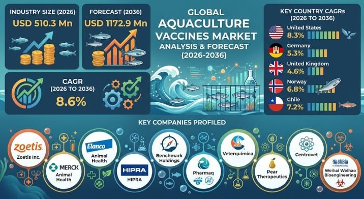 Aquaculture Vaccines Marke, USA Aquaculture Vaccines Market, UK Aquaculture Vaccines Market