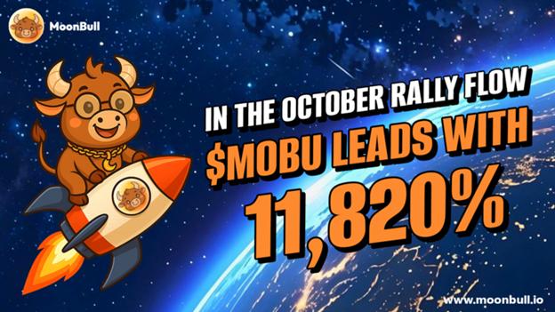 Is MoonBull the Best Crypto to Join (October 9, 2025) as $SUI and $XLM Struggle to Keep Up? $MOBU Now at Stage 4