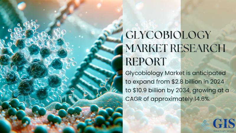 Glycobiology Market Projected to Reach $10.9 Billion by 2034, Growing at 14.6% CAGR | Overall Study Report