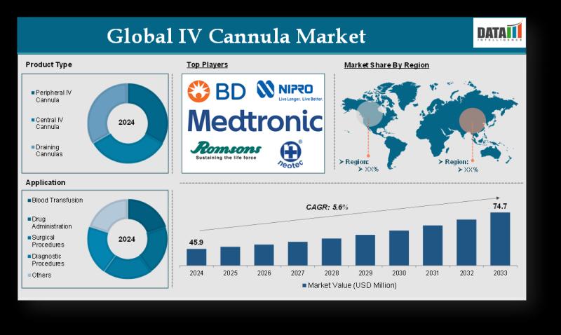 United States IV Cannula Market 2025 | Growth Drivers, Key Players & Investment Opportunities