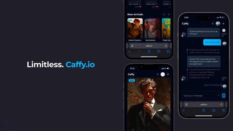 Limitless stories. Real plot twists. Caffy.io brings AI story games with hidden secrets and epic scenarios.