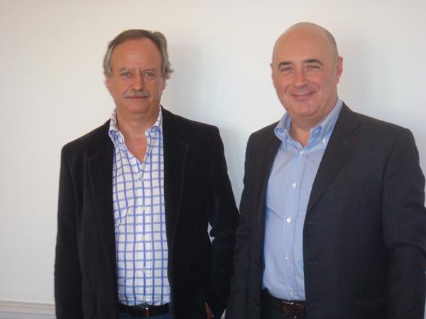 Maurizio Butti  (left) and Germano Peverelli (right). (Photo: Songwon Industrial Co., Ltd.)