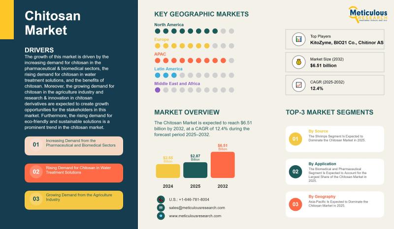 Chitosan Market: Growth Trends, Sustainability Focus, and Future Outlook to 2032