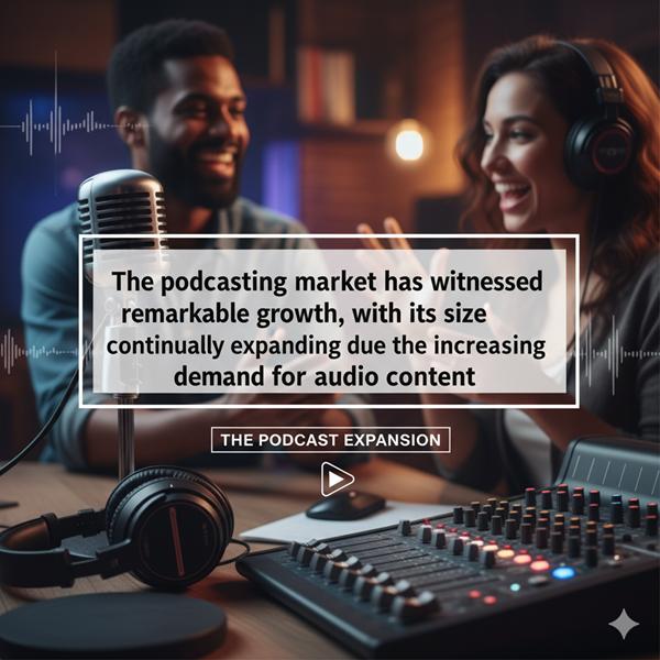 How is the Rising Popularity of Audio Content Fueling Podcasting Market Growth?