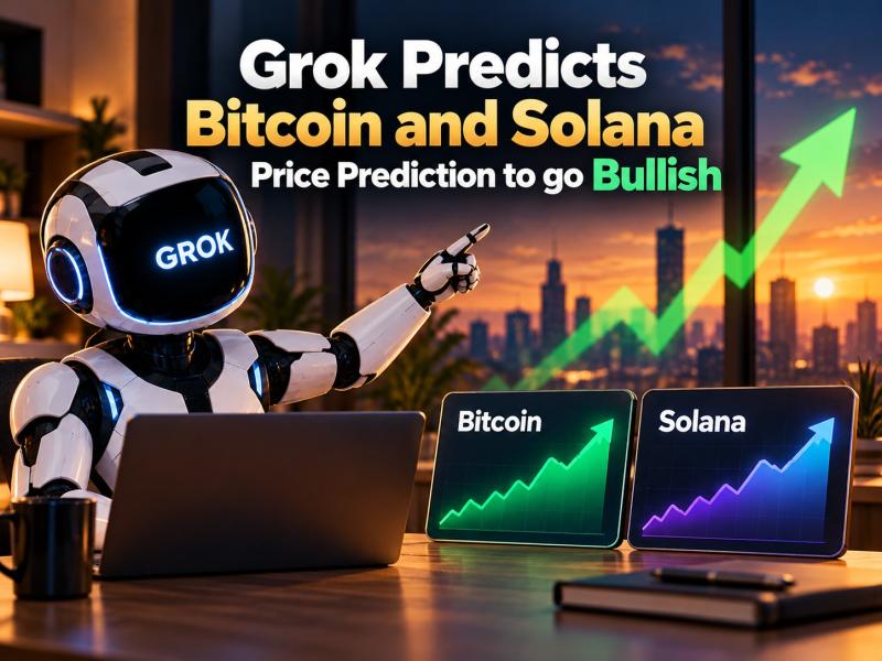 Grok Predicts Bitcoin and Solana Prices for 2027, While Apeing Raised Over $119K as the Best Crypto to Invest In