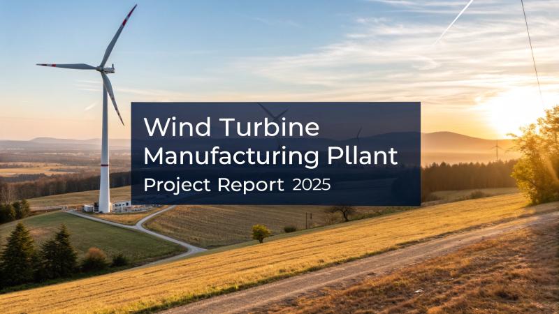 Cost for Wind Turbine Manufacturing Plant Setup in 2025: Unit Operations and Initial Capital Investment