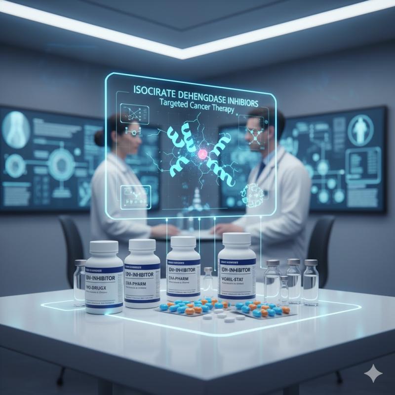 United States Isocitrate Dehydrogenase Inhibitors: Combination Therapy Trends in Oncology | Major Companies - Merck KGaA, Adooq Bioscience LLC, Rigel Pharmaceuticals Inc.