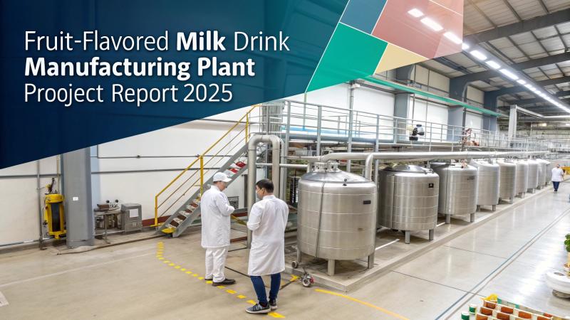 Fruit-Flavored Milk Drink Manufacturing Plant Setup Report: Cost, Business Plan and Machinery Requirements