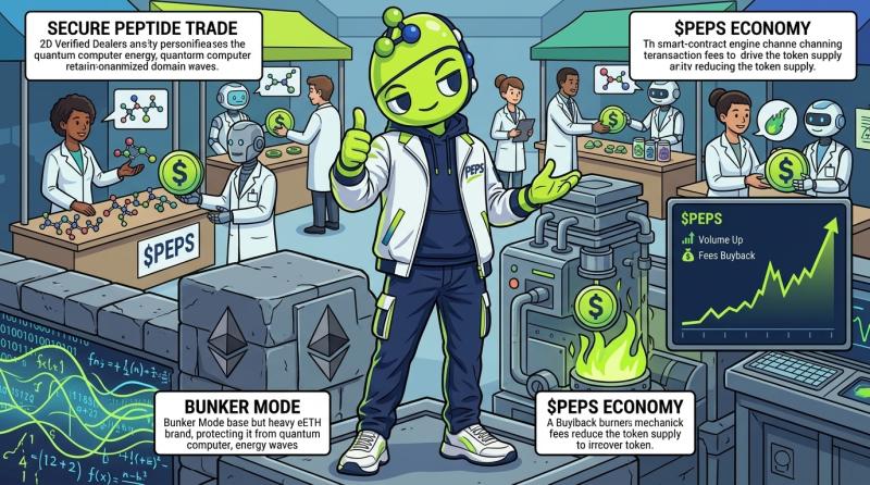 PEPS token bringing Peptides to Ethereum Blockchain