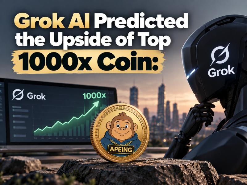 Grok AI 预测了前 1000 倍币的上涨空间:哪款模因币可能在 2030 年爆发?