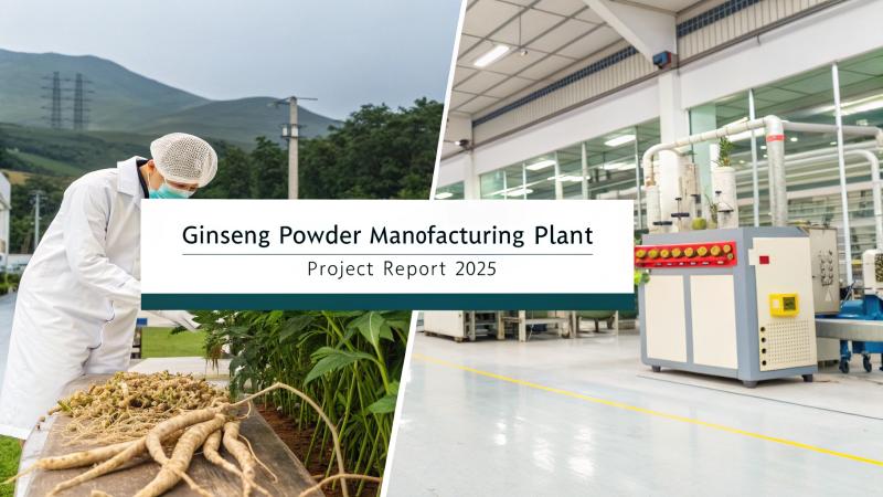 Ginseng Powder Manufacturing Plant Cost: Setup Layout and Machinery Requirements| Detailed Project Report 2025