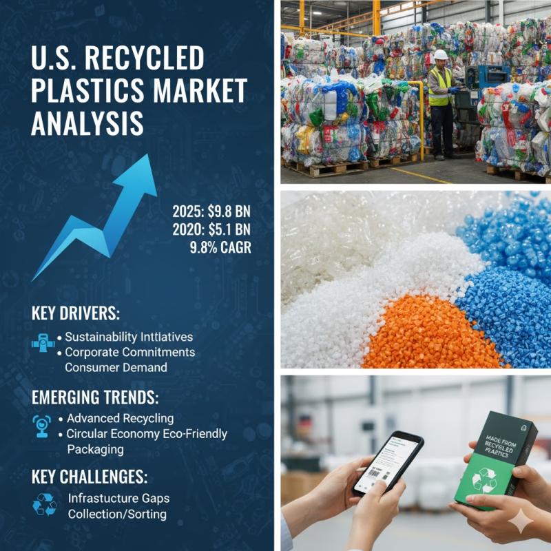 U.S. Recycled Plastics Market to Hit USD 3.9 Billion by 2030 Amid Rising Sustainability Push