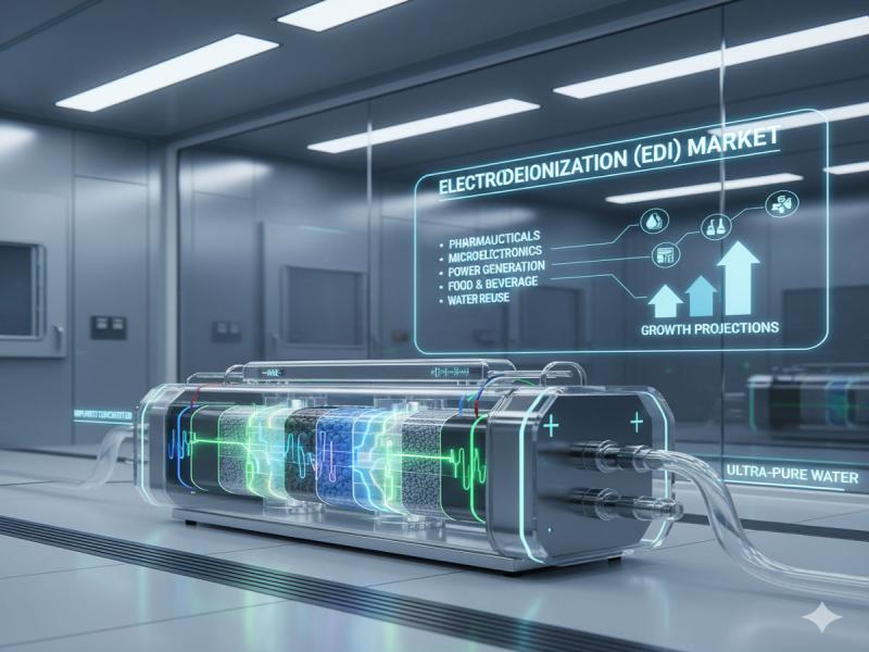 United States Electrodeionization (EDI) Market 2023-2029: How Advanced Ultrapure Water Solutions Are Transforming Industries, Key Trends, Drivers, and Leading Players in Ultrapure Water Treatment