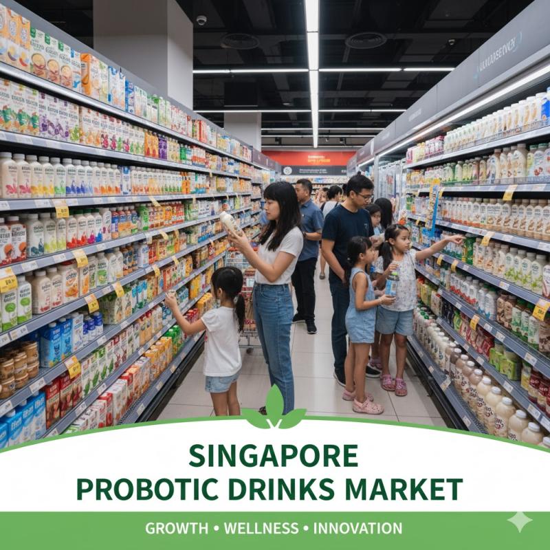 Singapore Probiotic Drinks Market is expected to reach a value of US$ 102.95 Million in 2031 | Top key players - Artisanal Yogurt, Wanting Kimchi, Probiotics Kitchen.