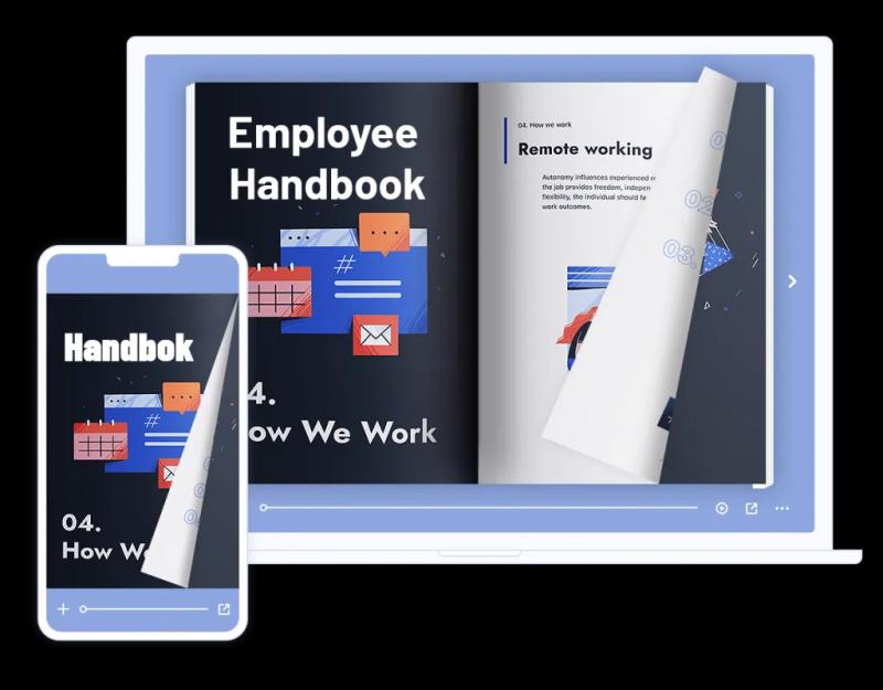 FlipHTML5's Digital Handbook Maker Transforms Static Employee Manuals